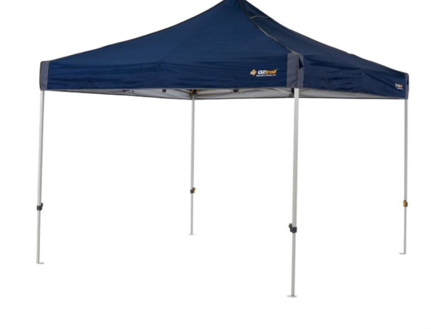 OZTRAIL DELUXE GAZEBO ï¿½ 3 X 3M ï¿½ BLUE