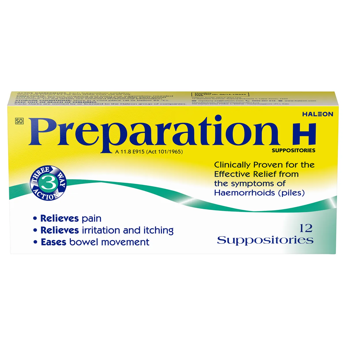Preparation-H supps 12