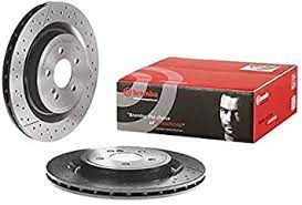 1724230112 brake disc rear set A45/CLA45 AMG vented new 2pcs