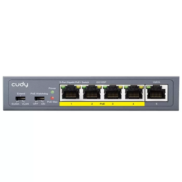 Cudy 5 Port Gigabit 4 PoE 31W Switch